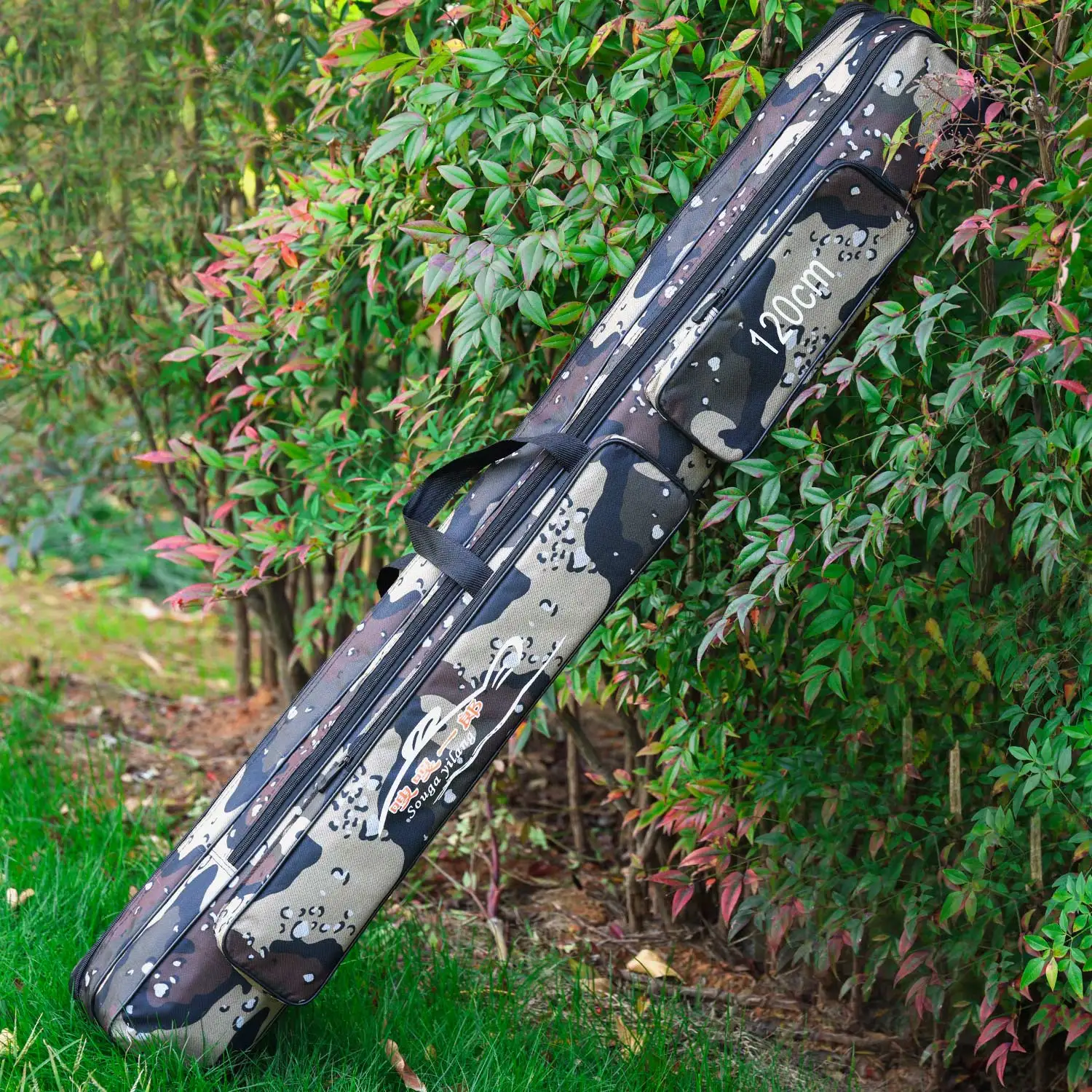 Sougayilang 80/120cm Fishing Rod Storage Bag Large Capacity Fishing Bag Fishing Gear Organizer Carp Fishing Bag Pesca