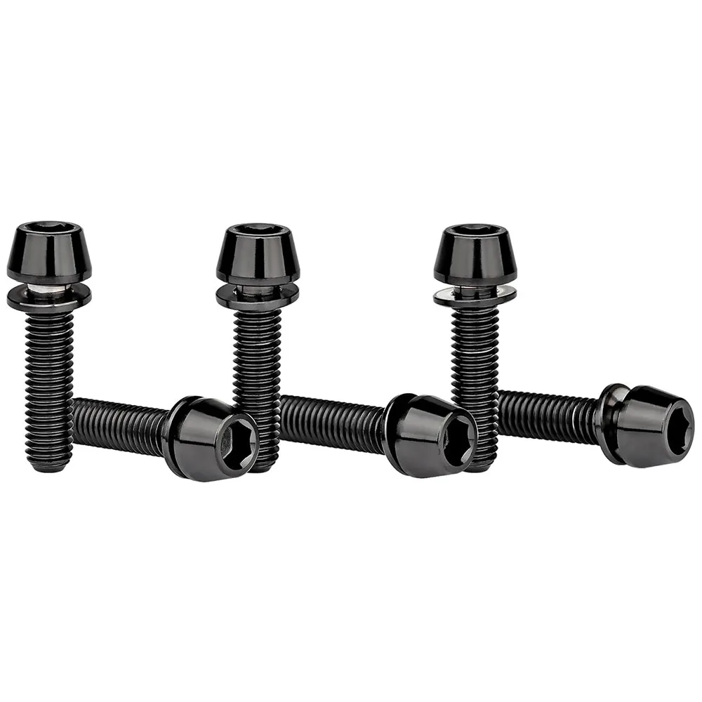 6PCS Bolt M5/M6 X 20mm Bicycle Handlebar Stem Screw With Washer For MTB Road Bike