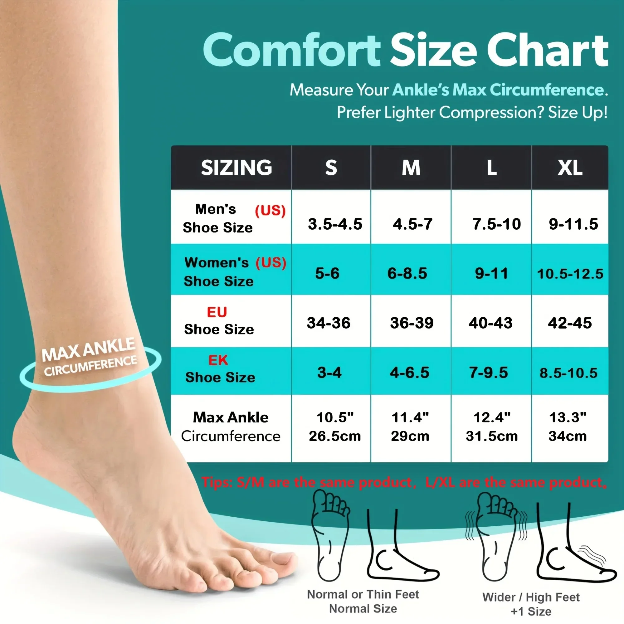 1Pair Ankle Foot Sleeves Compression Open Toe Elastic Breathable Socks Relief Sleeve Sports Running Fitness Foot Protection