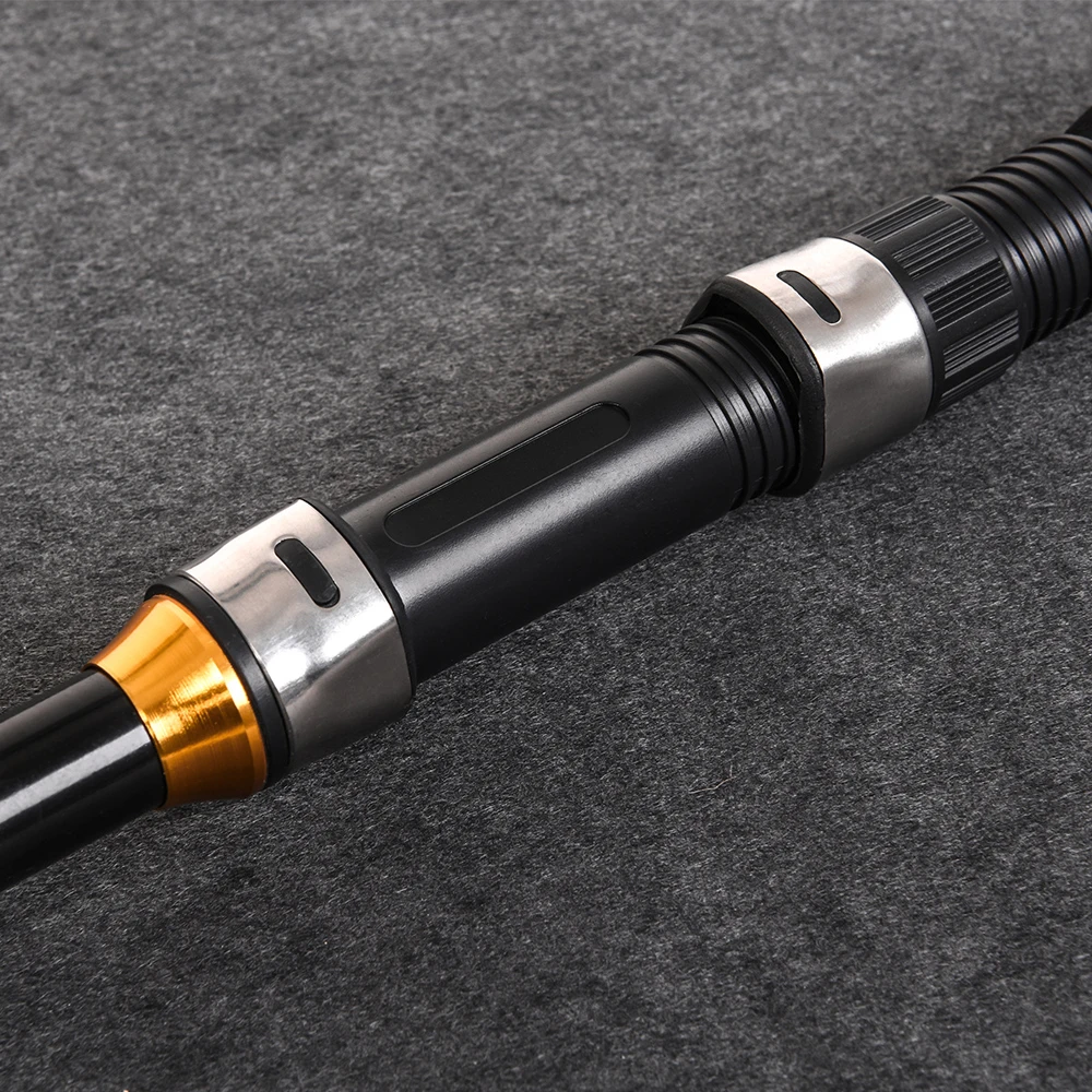 Ultra Short Mini Ice Fishing Rod Telescopic 1M-2.3M Pocket Travel Pole for Lure Fish in Saltwater Freshwater Winter
