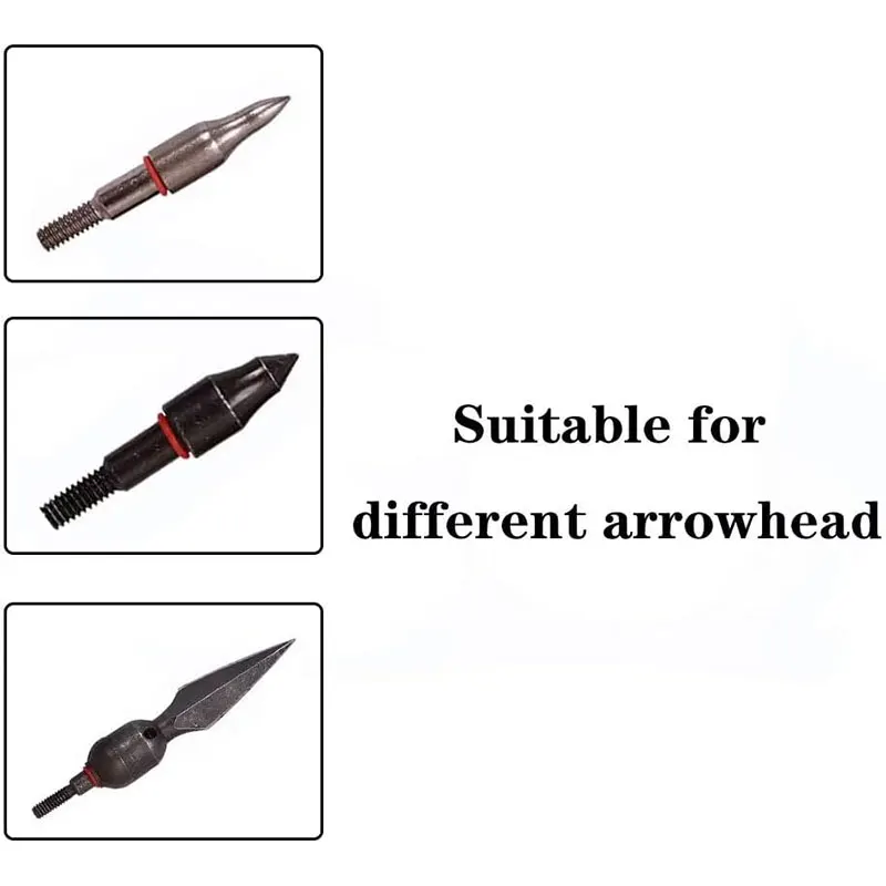 Archery Arrowhead Points Tips Locks Target O Ring Rubber Washers Outdoor Sports Accessories Broadheads Arrow Point