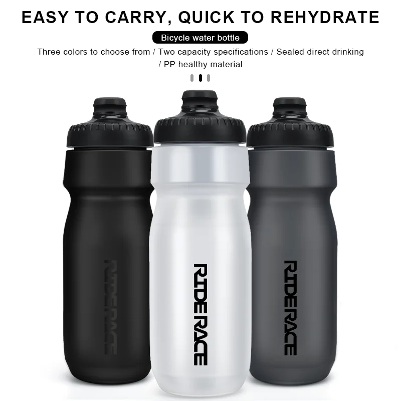 Sports Water Bottle Ultra-Light 550ML/650ML PP5 Portable Squeeze Mug for Outdoor Running Cycling Bicycle Kettle Bike Cup