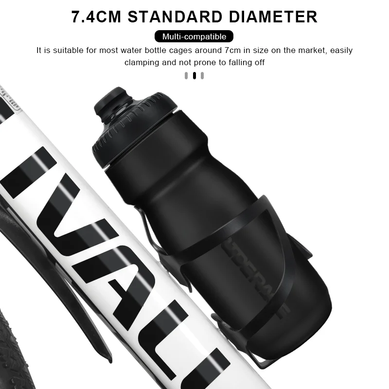 Sports Water Bottle Ultra-Light 550ML/650ML PP5 Portable Squeeze Mug for Outdoor Running Cycling Bicycle Kettle Bike Cup