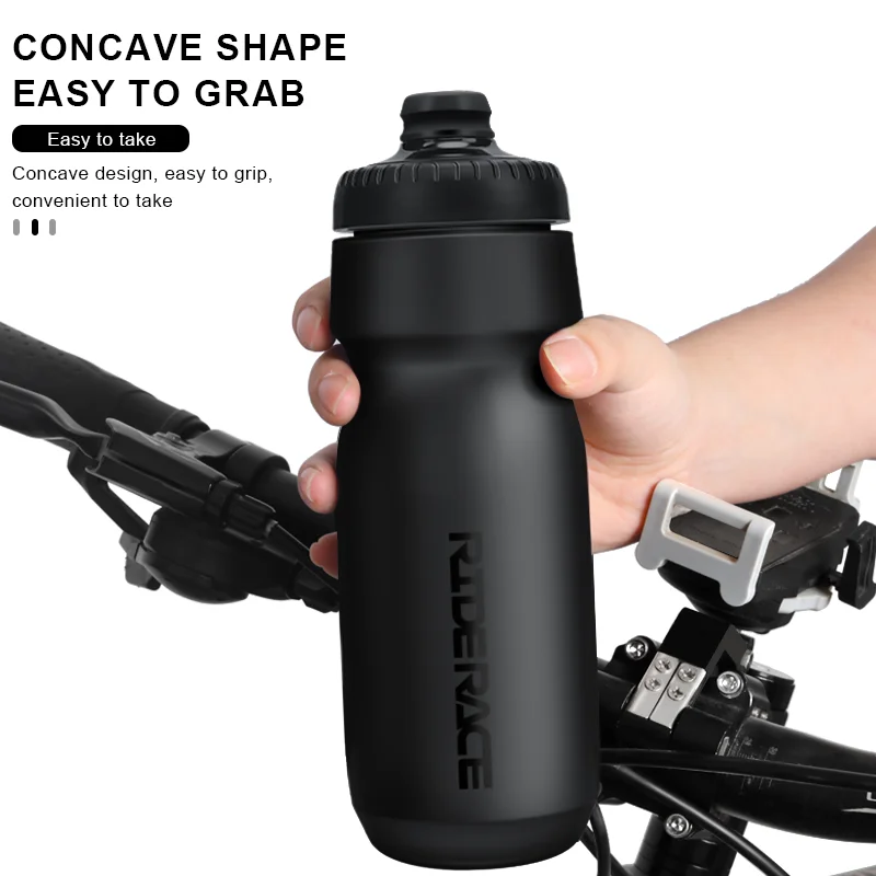 Sports Water Bottle Ultra-Light 550ML/650ML PP5 Portable Squeeze Mug for Outdoor Running Cycling Bicycle Kettle Bike Cup