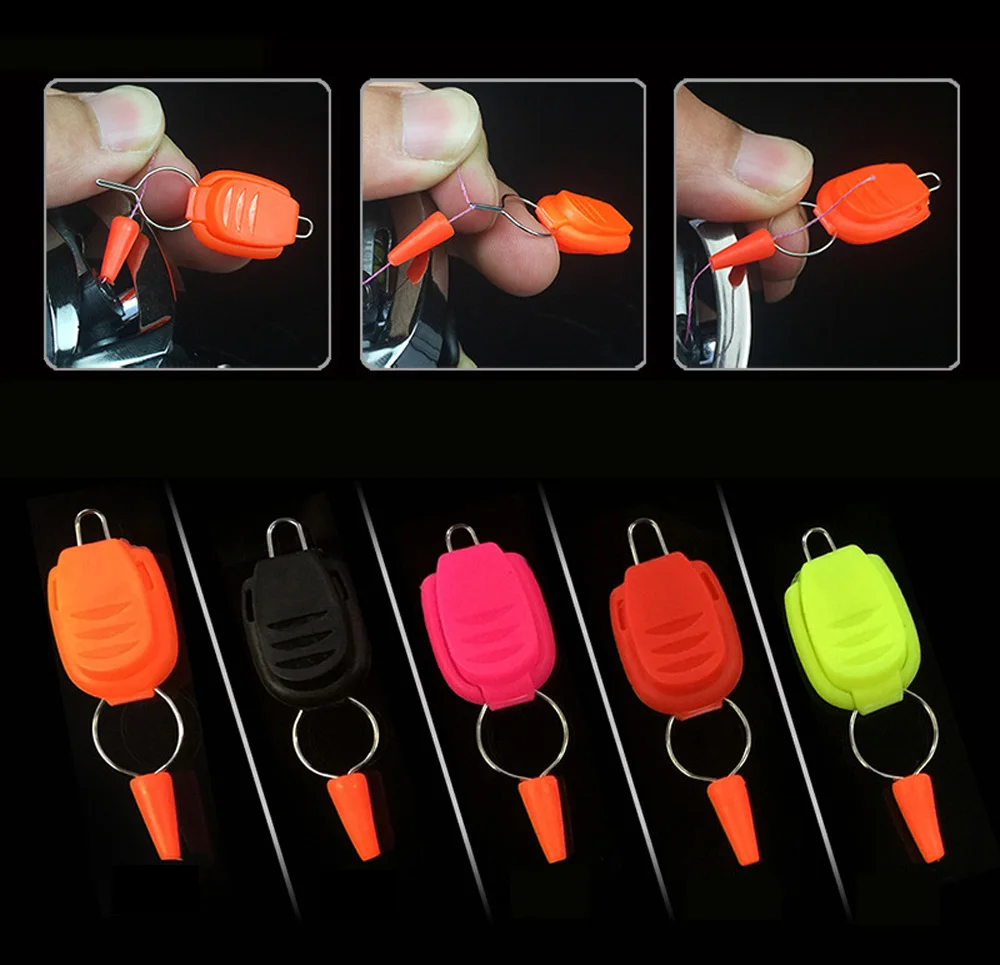 10pcs/bag Upgrade Fishing Line Stopper Buckle Clip Keeper Baitcasting Drum Reel Card Line Device Fishing Tackle Accessories Tool