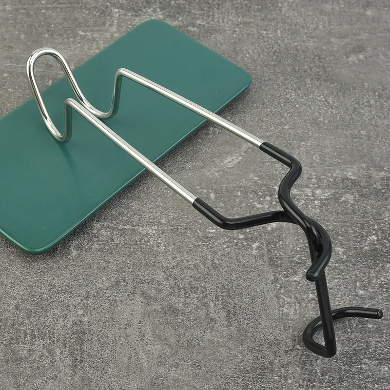 Portable Stainless Steel Light Stand Hook Outdoor Tent Pole Hanger Fishing & Camping Lantern Hook Camping Gear Accessories Tools