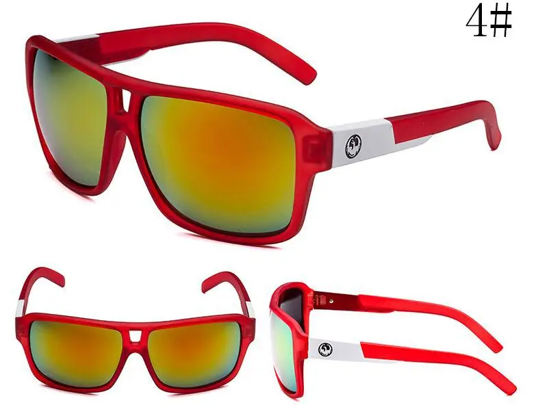 BRAND DESIGN Dragon Cycling Glasses Men Vintage Square Cycling Sun Glasses for Men Male Mirror MTB Cycling Driving Goggle Gafas