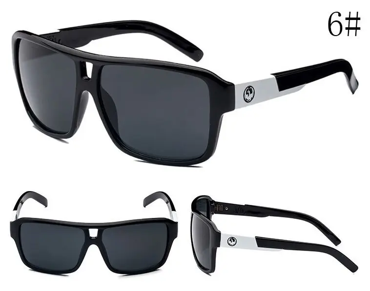 BRAND DESIGN Dragon Cycling Glasses Men Vintage Square Cycling Sun Glasses for Men Male Mirror MTB Cycling Driving Goggle Gafas