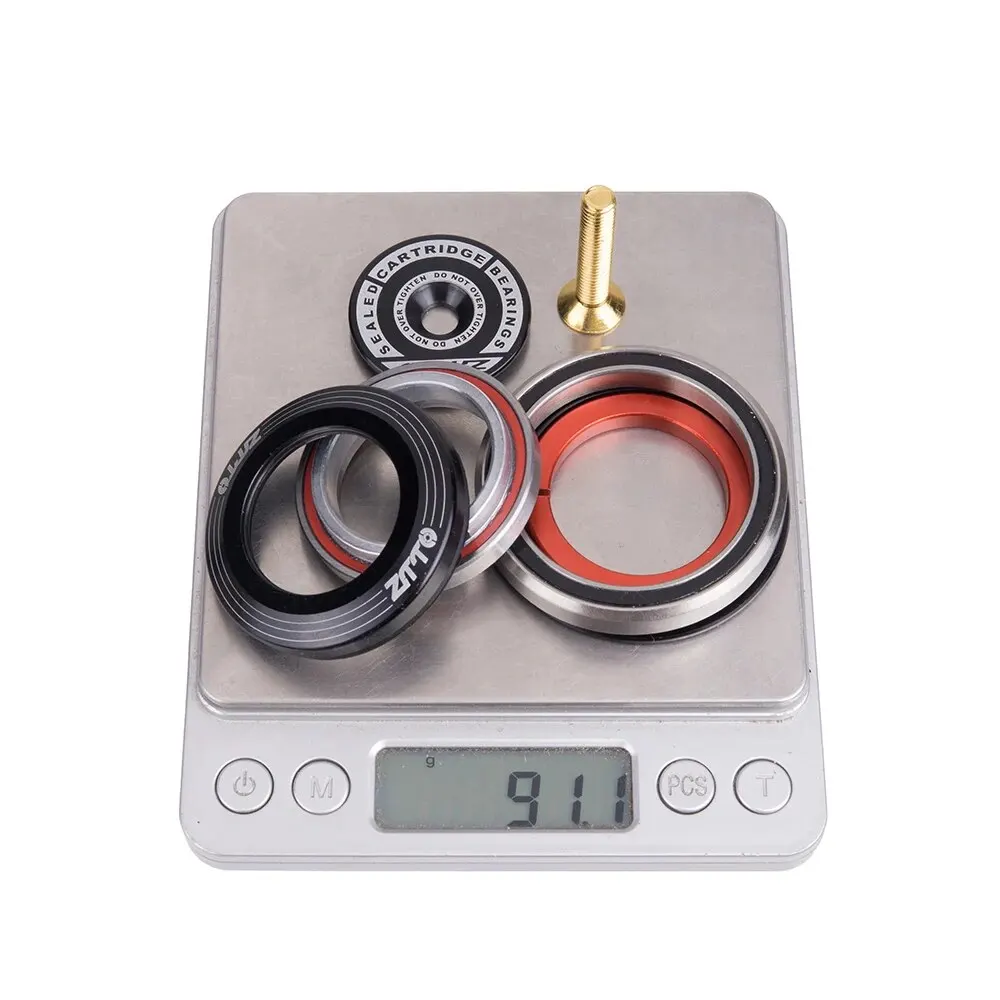 ZTTO Bicycle Headset 42mm 44mm 56mm ZS44 IS42 IS52 ZS56 1-1/8" 28.6mm Straight Cone Tube Fork Bike Frame 4444S 4456ST 4252ST