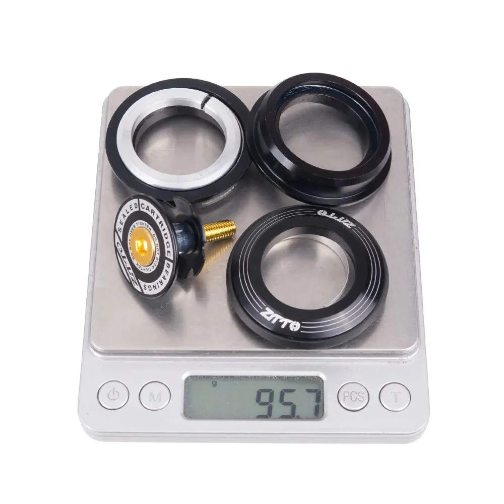 ZTTO Bicycle Headset 42mm 44mm 56mm ZS44 IS42 IS52 ZS56 1-1/8" 28.6mm Straight Cone Tube Fork Bike Frame 4444S 4456ST 4252ST