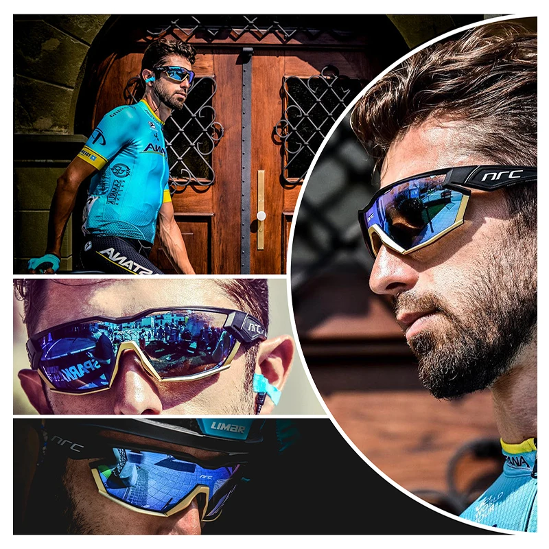 NRC Brand X2 P-Ride Cycling Glasses Man Mountain Bike Bicycle Sport Cycling Sunglasses MTB Cycling Eyewear Woman