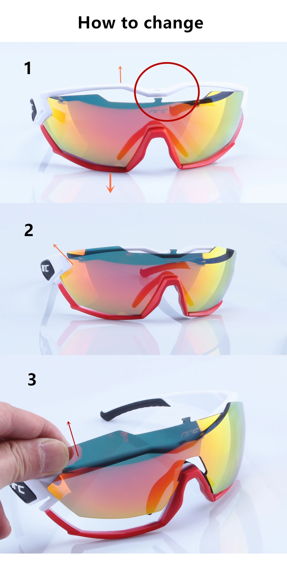 NRC Brand X2 P-Ride Cycling Glasses Man Mountain Bike Bicycle Sport Cycling Sunglasses MTB Cycling Eyewear Woman