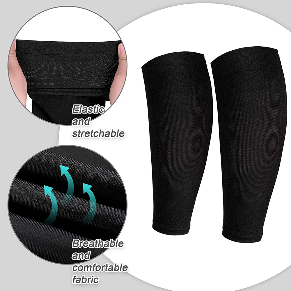 Medical Calf Compression Sleeve 30-40mmhg Men Women Footless Calves Compression Sleeves Varicose Veins