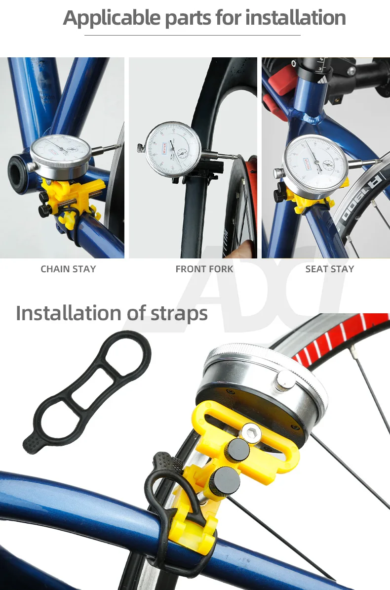 Bicycle Wheel Truing Stand MTB Road Bike Wheel Repair Tool Percentage Table Bike Rims Adjustment Cycling Accessories Maintenance