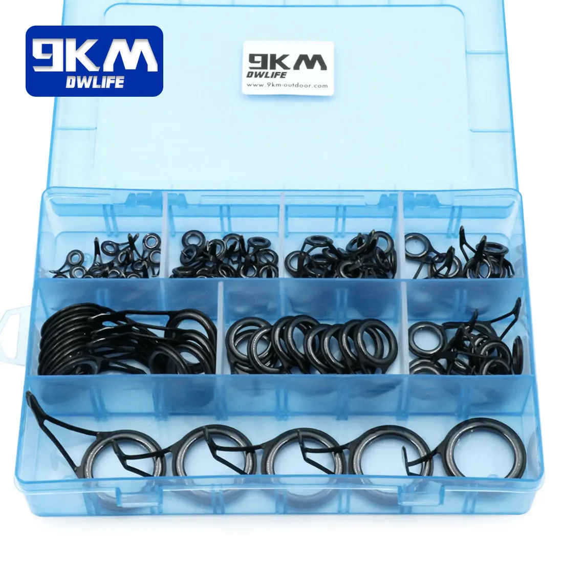 8~105Pcs Spinning Fishing Rod Guide Telescopic Rod Repair Kit Stainless Steel Ceramics Ring Fishing Rod Building Replacement Set