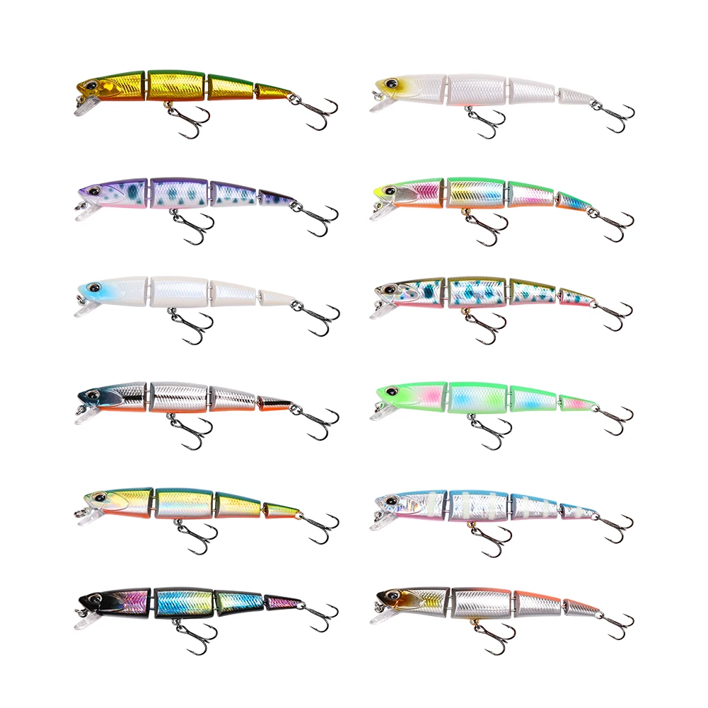 BassLegend Japan Fishing Sinking Swimbait Jointed Lipless Crankbait Minnow Trout Bass Pike Lure 70s 70mm 5.5g