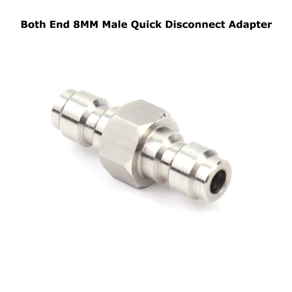 AIR CO2 Foster Quick Disconnect Male/Female Adaptor Fill Nipple Blind Plug | Thread 1/8NPT&1/8BSP&M10*1