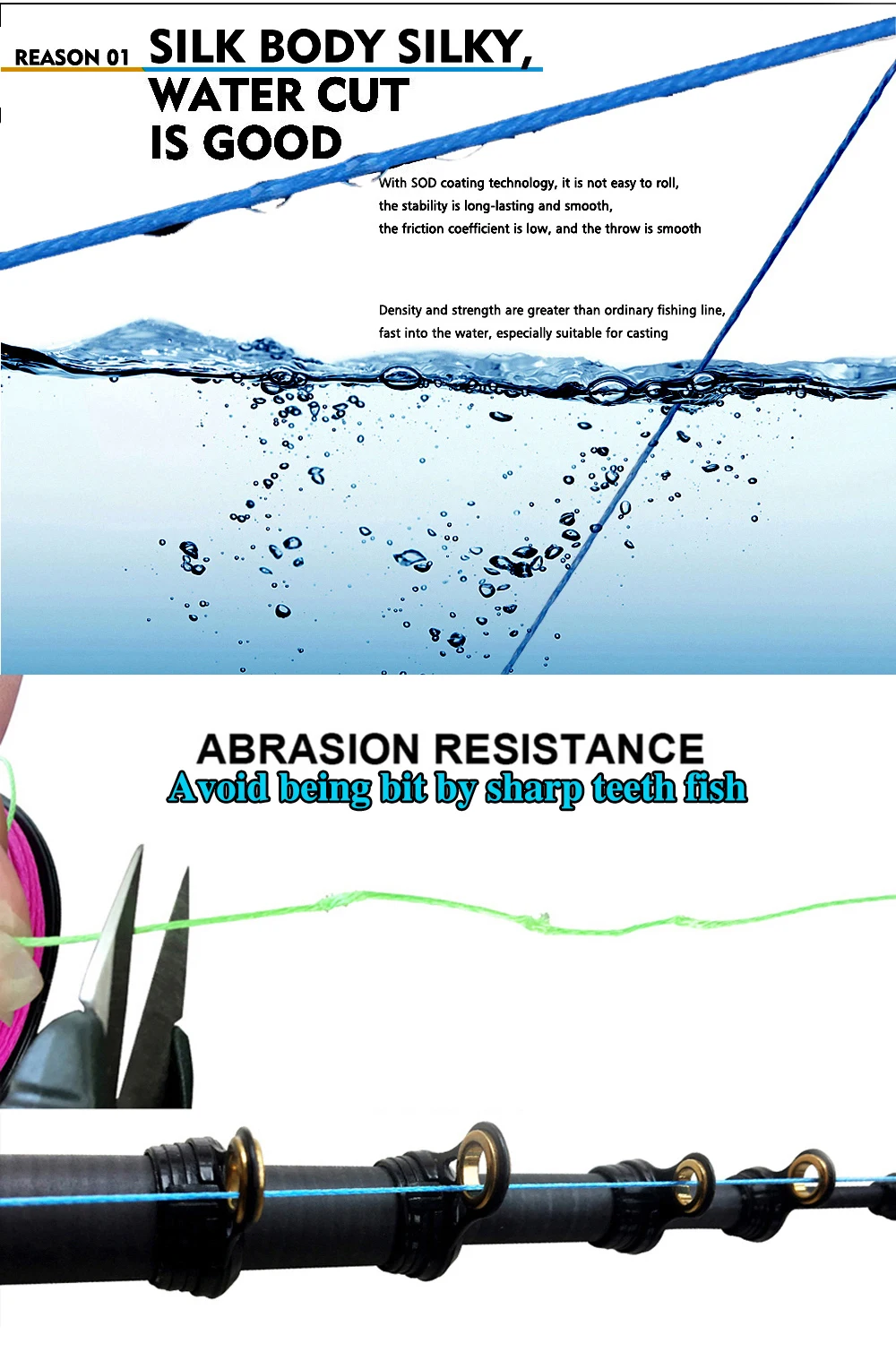 JOF Braided Fishing Line 12 Strands 9 Strands Multifilament PE Super Strong Japanese Line Carp 100M 300M 500M 20lb-92lb
