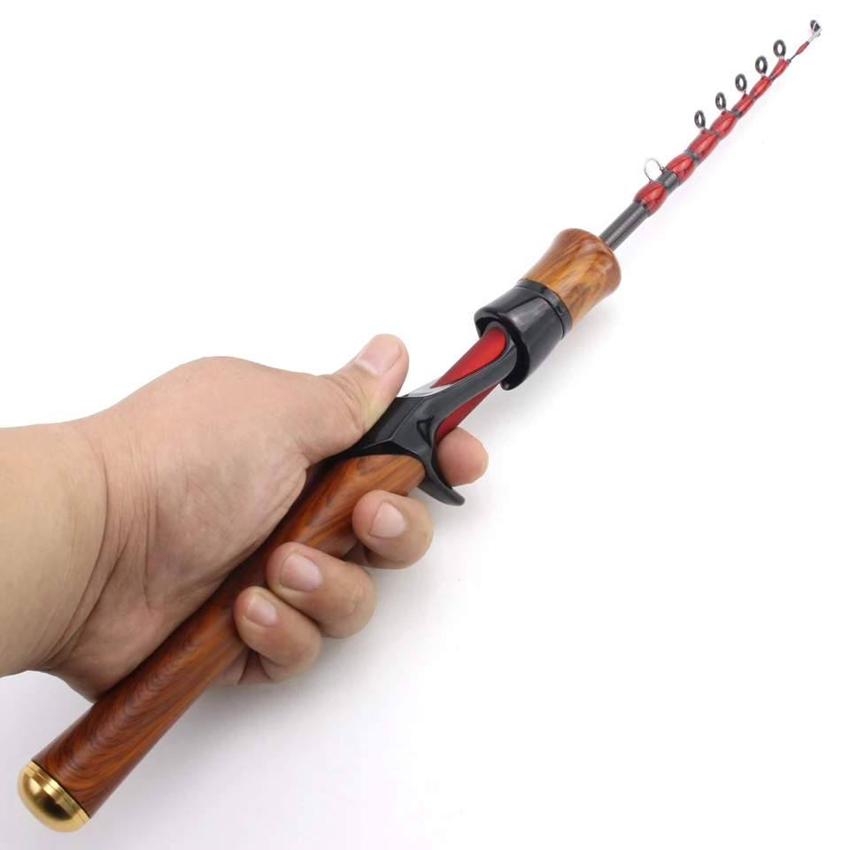 168cm 185cm Ultra light ul power Telescopic Fishing Rod Spinning Rod Lure Weight 1-5g Children beginners Catch small fish pole