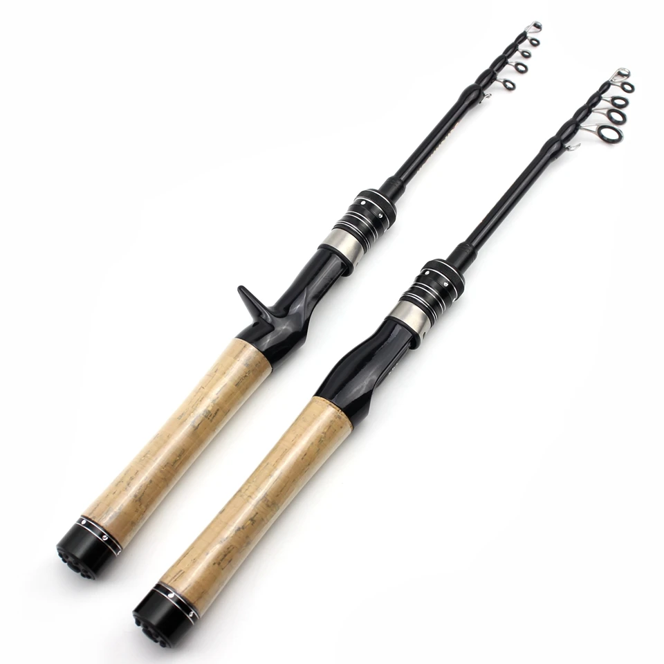 168cm 185cm Ultra light ul power Telescopic Fishing Rod Spinning Rod Lure Weight 1-5g Children beginners Catch small fish pole