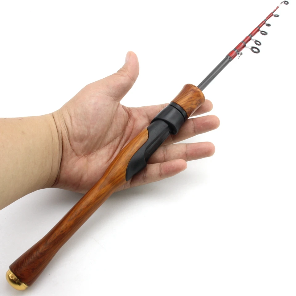 168cm 185cm Ultra light ul power Telescopic Fishing Rod Spinning Rod Lure Weight 1-5g Children beginners Catch small fish pole
