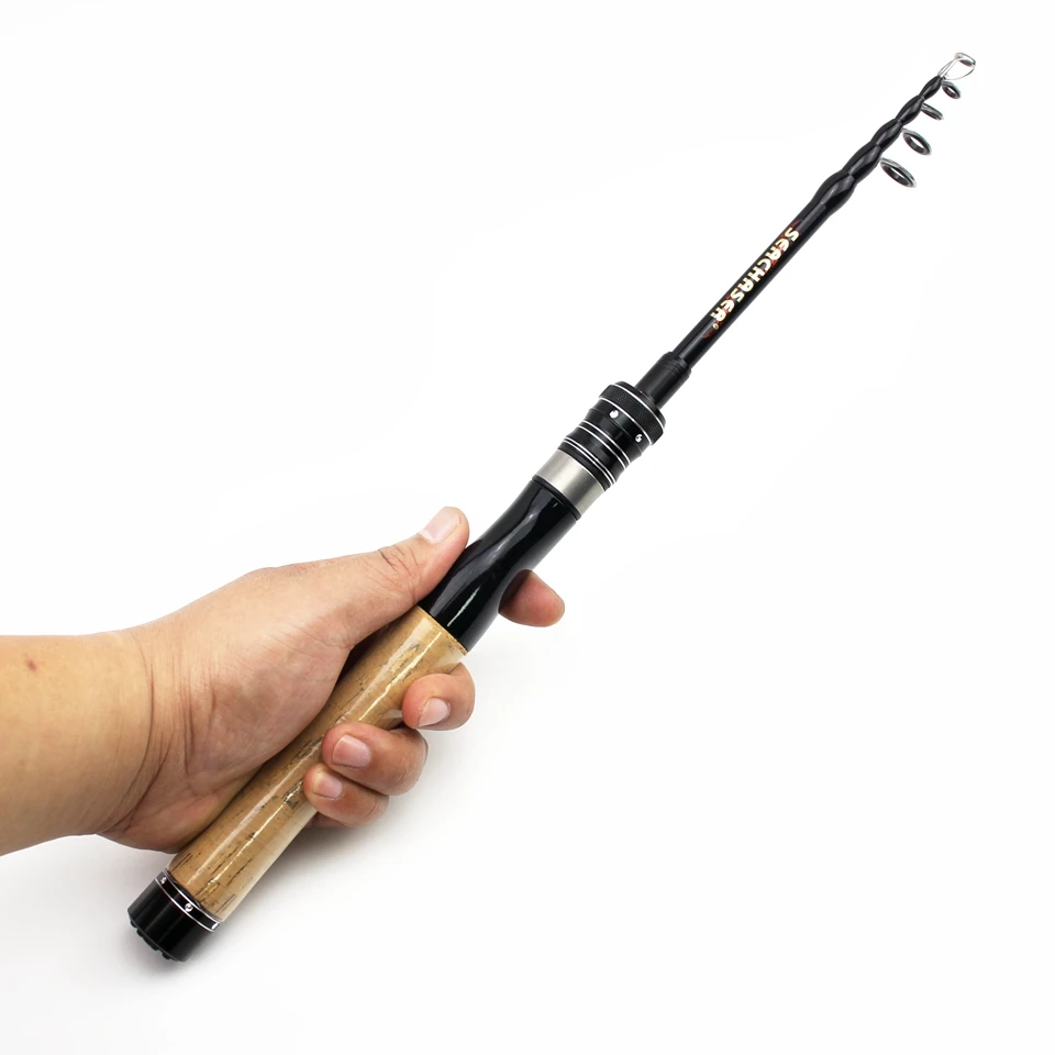 168cm 185cm Ultra light ul power Telescopic Fishing Rod Spinning Rod Lure Weight 1-5g Children beginners Catch small fish pole