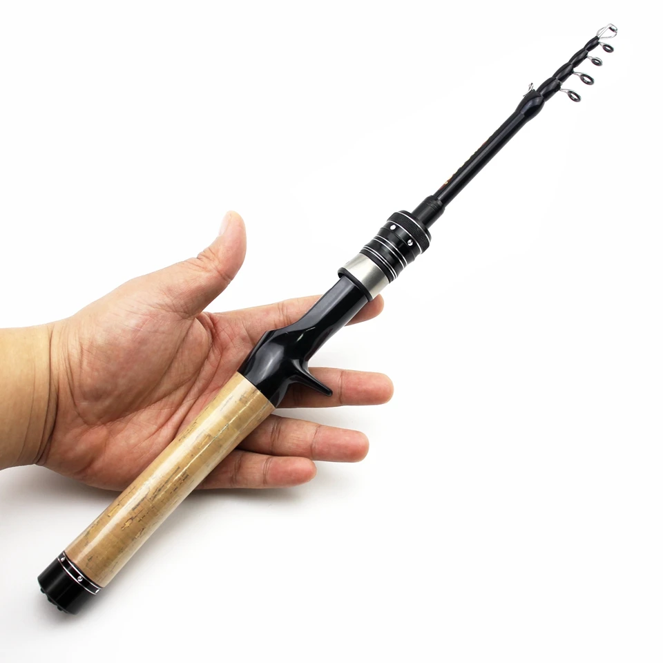 168cm 185cm Ultra light ul power Telescopic Fishing Rod Spinning Rod Lure Weight 1-5g Children beginners Catch small fish pole