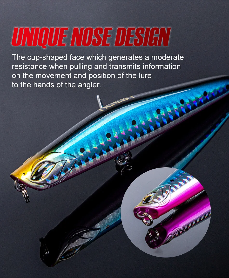 Noeby Ballista Sinking Pencil Fishing Lures 99mm 28g 36g Shore Casting Artificial Hard Bait Bass Saltwater Tackle Fishing Lure