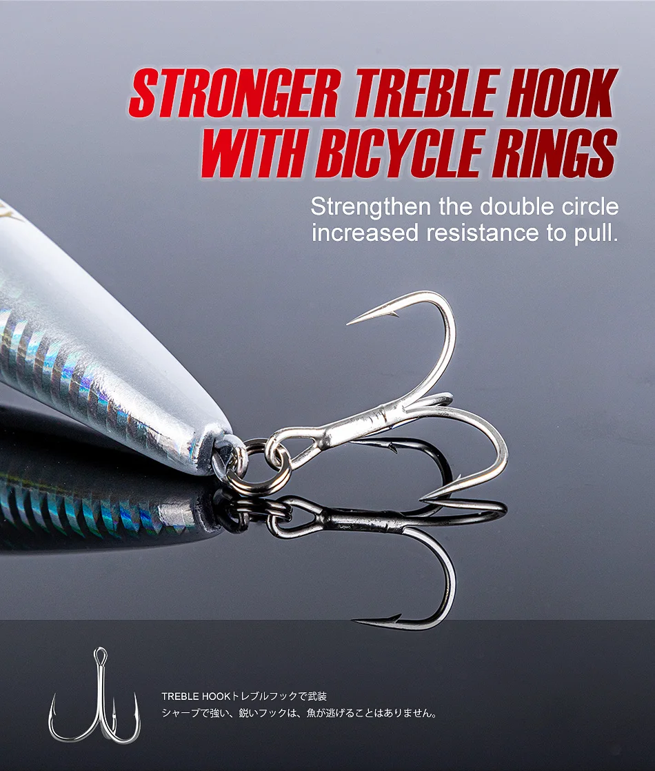 Noeby Ballista Sinking Pencil Fishing Lures 99mm 28g 36g Shore Casting Artificial Hard Bait Bass Saltwater Tackle Fishing Lure