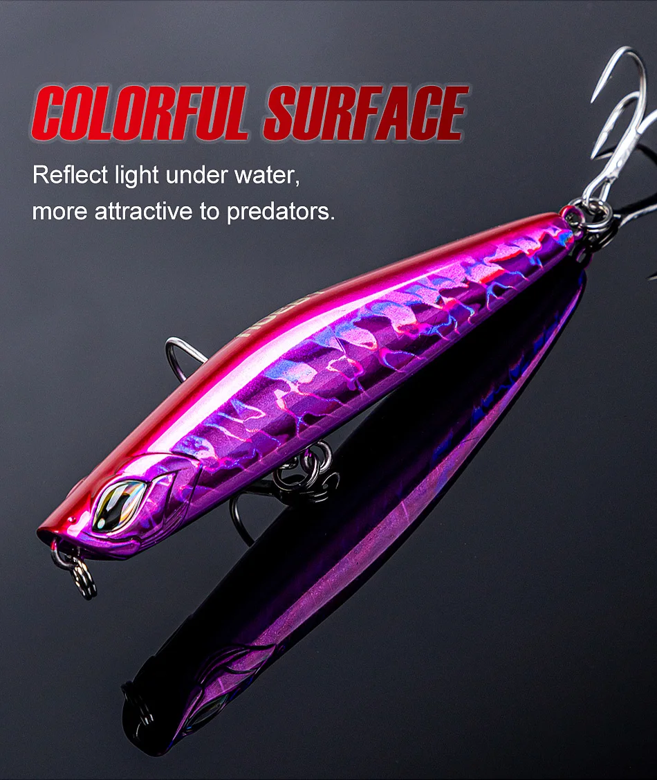 Noeby Ballista Sinking Pencil Fishing Lures 99mm 28g 36g Shore Casting Artificial Hard Bait Bass Saltwater Tackle Fishing Lure