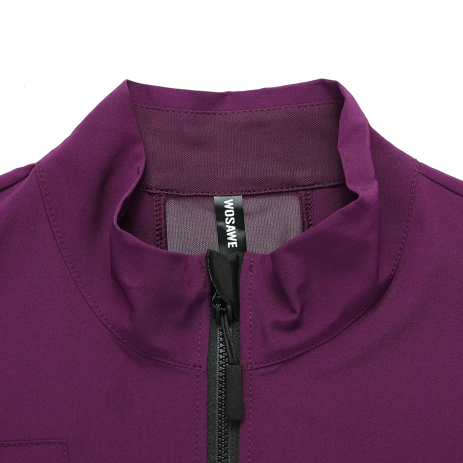 WOSAWE Ultralight Men's Cycling Windbreaker Windproof Jacket Bike Vest Water Resistant MTB Road Bicycle Long Jersey 2 Pockets