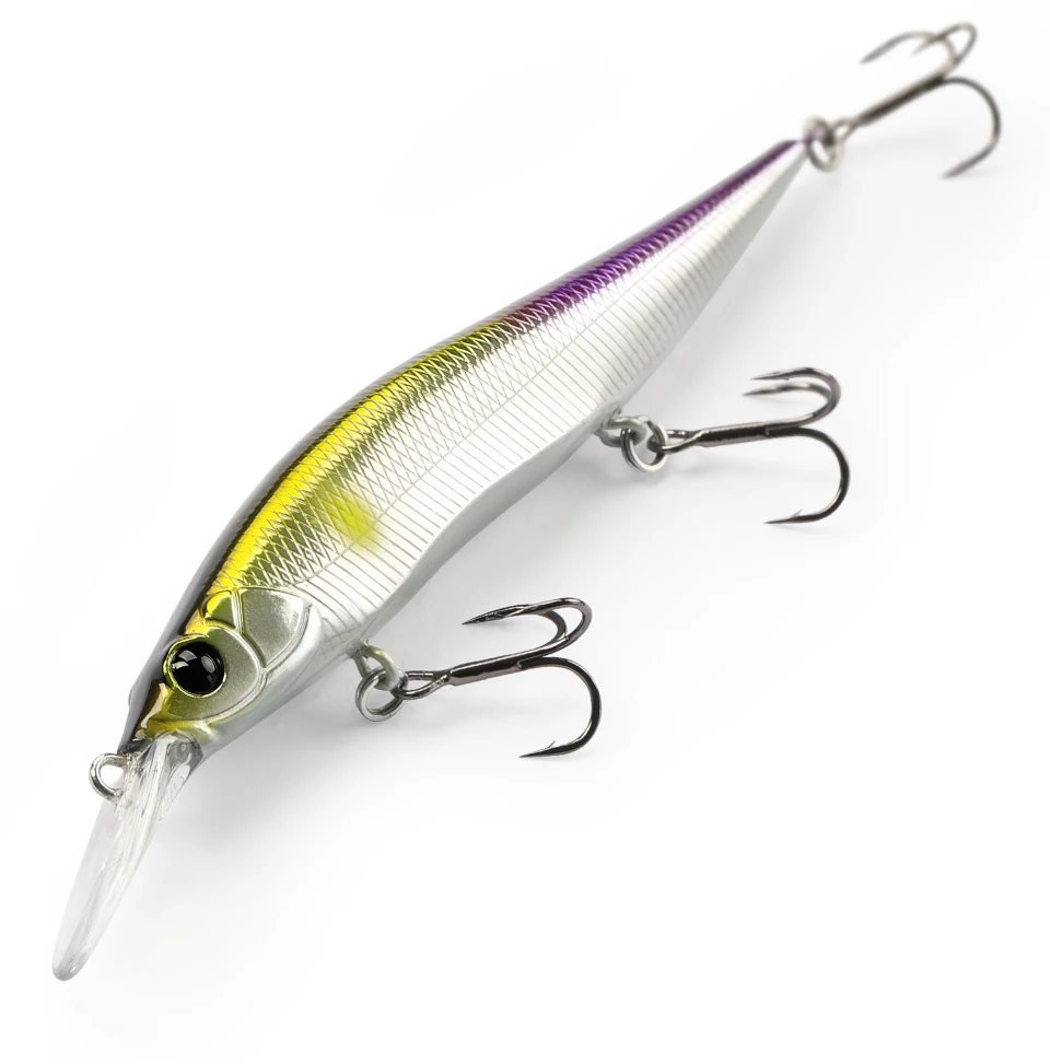 TSURINOYA 98SP Suspending Minnow Fishing Lure AURORA 98mm 10g Max 2.2m  Long Casting Bass Pike Jerkbait Hard Bait