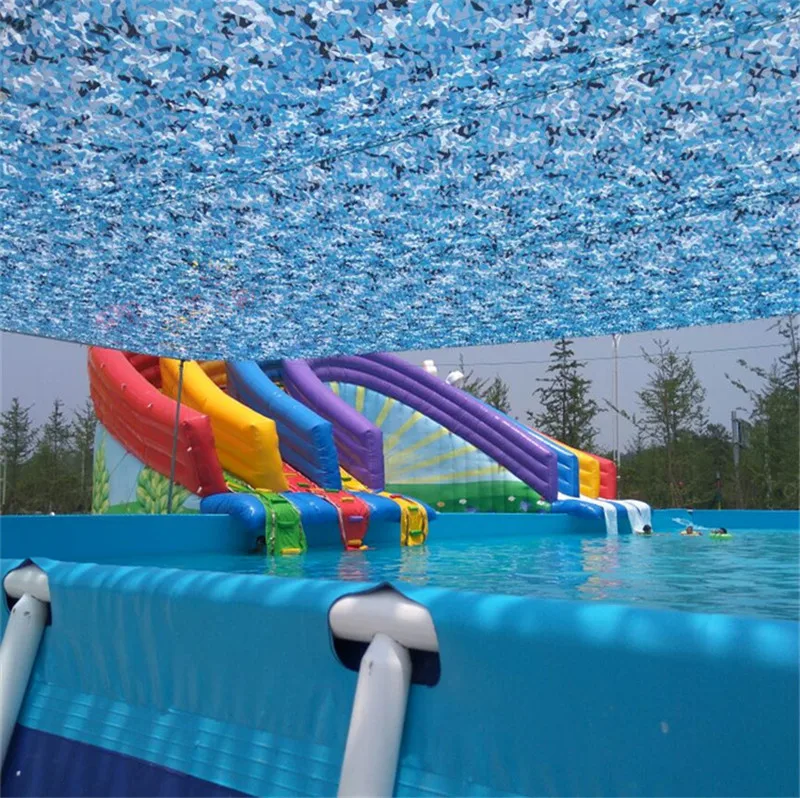 Woodland sunscreen camouflage net suitable for camping military hunting CS shooting rack party supplies decoration