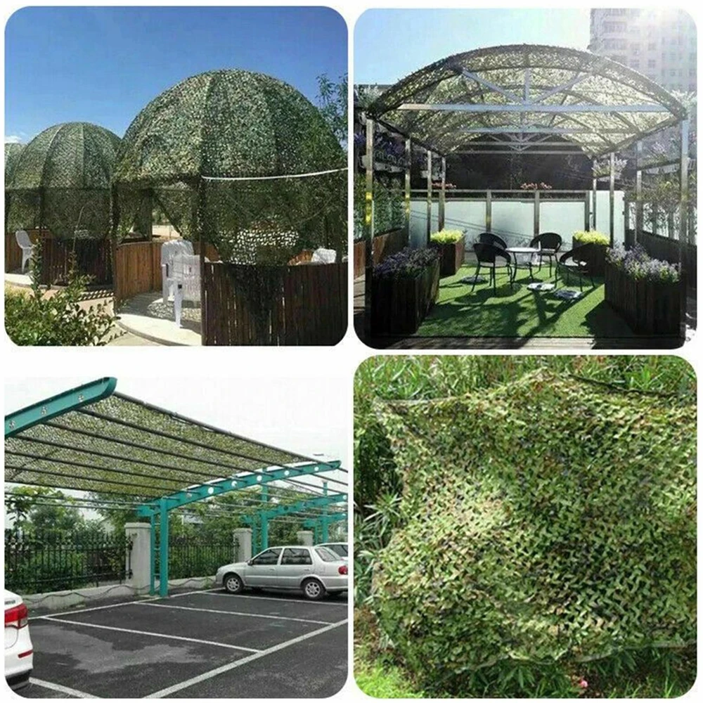 Woodland sunscreen camouflage net suitable for camping military hunting CS shooting rack party supplies decoration