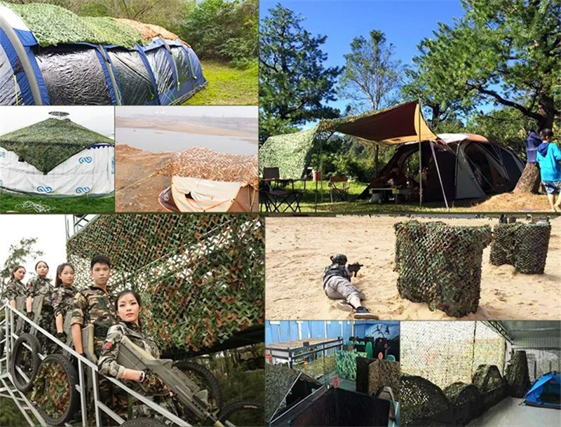 Woodland sunscreen camouflage net suitable for camping military hunting CS shooting rack party supplies decoration