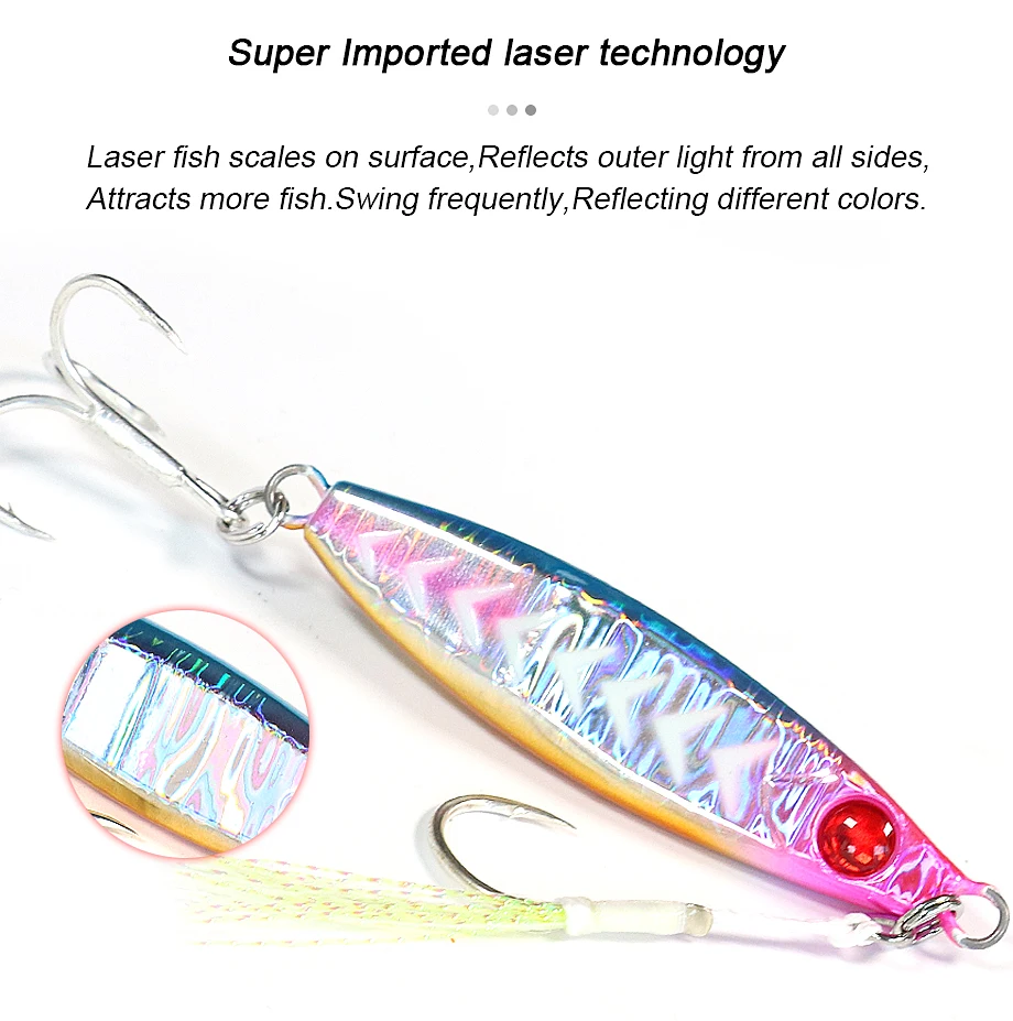 FJORD Rattle Metal Jig Fishing Lure 40g 60g 80g Night Light Jigging Shore Casting Swimbait New 2023 Sea Saltwater Fishing Tackle