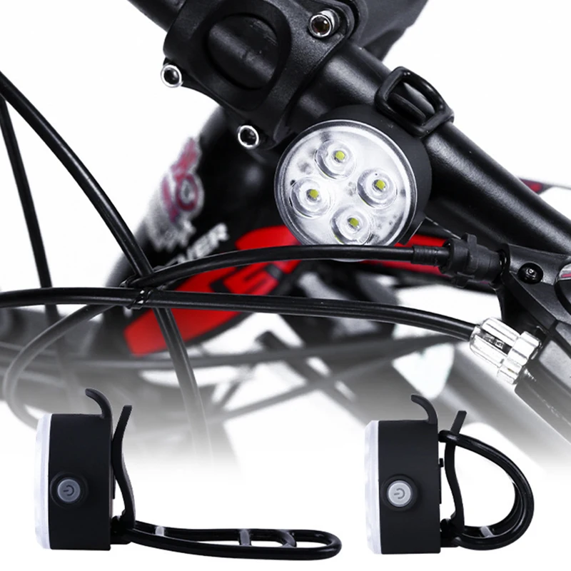 BUCKLOS Bike Lighting Front/Rear/Set Lights Bicycle Lamp Led Cycling Light Bike Lighting for Bicycle MTB Front Taillight Lantern