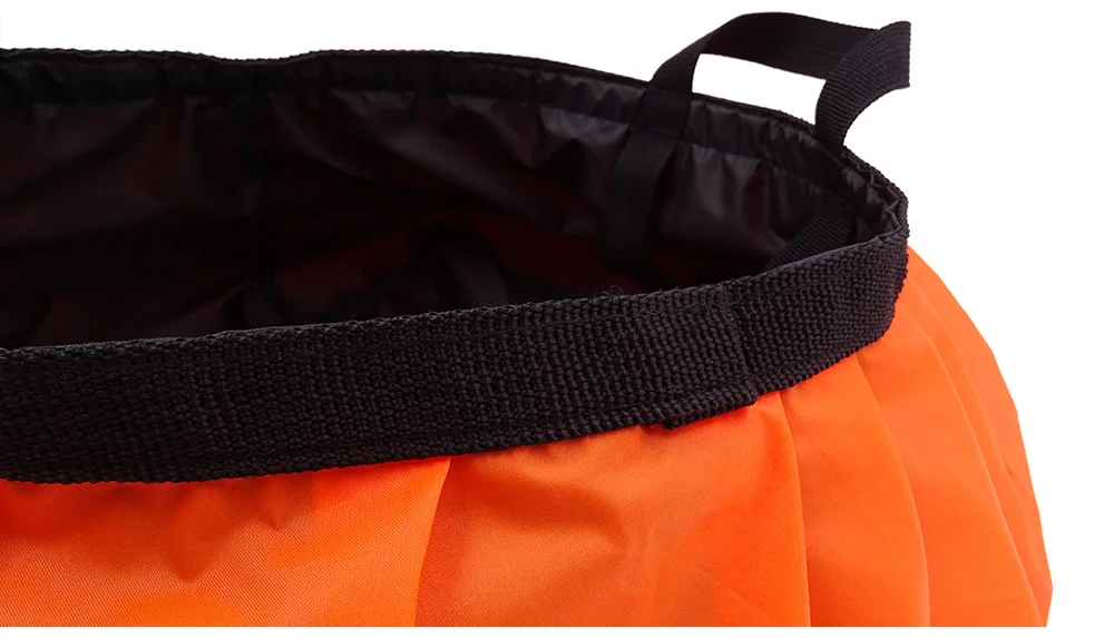 8.5L Collapsible Wash Basin Foot Washbasin Travel Fishing Hiking Outdoor Camping Protable Folding Bucket Water Container