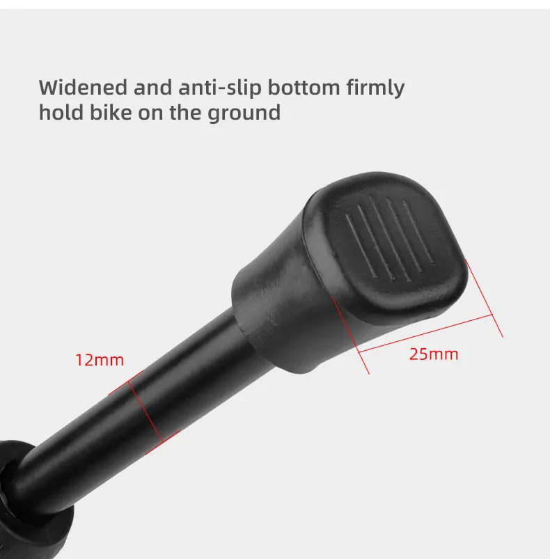 Kids Bike Kickstand Parking Stand Foot Brace Children Bicycle Side Support 12/14/16/18/20 Inch