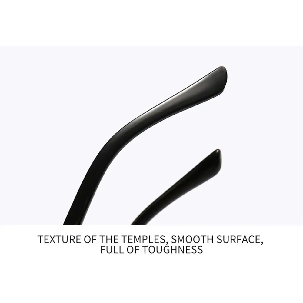 Trendy Rimless Sunglasses for Women Men Rectangle Fashion Shades Small Square UV400 Sun Glasses For Female Male Traveling Oculos
