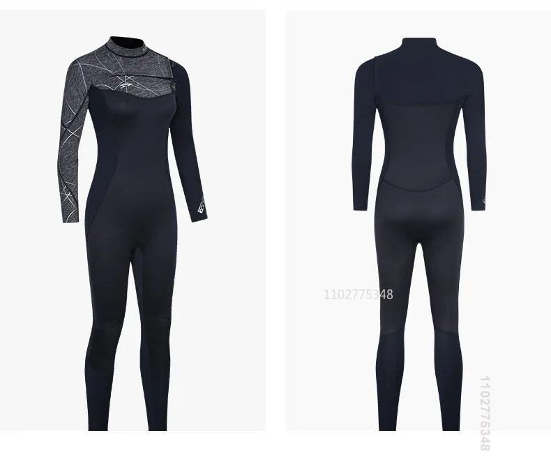 Men Women Neoprene Wetsuits 3/2MM Surf Suit Snorkel Swimwear Winter High Elasticity Rash Guards Spearfishing Scuba Diving