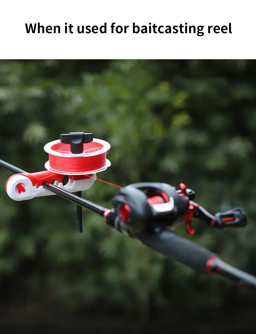 Fishing Line Winder Portable Reel Line Spooler Machine Spinning Reel Baitcasting Reel Spooling Carp Fishing Equipment