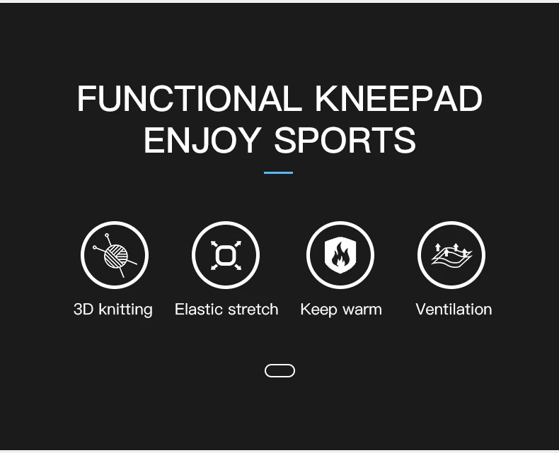 1piece Fitness Running Cycling Knee Braces Elastic Nylon Knee Brace For Sports Compression Knee Pad Sleeve Basketball Volleyball