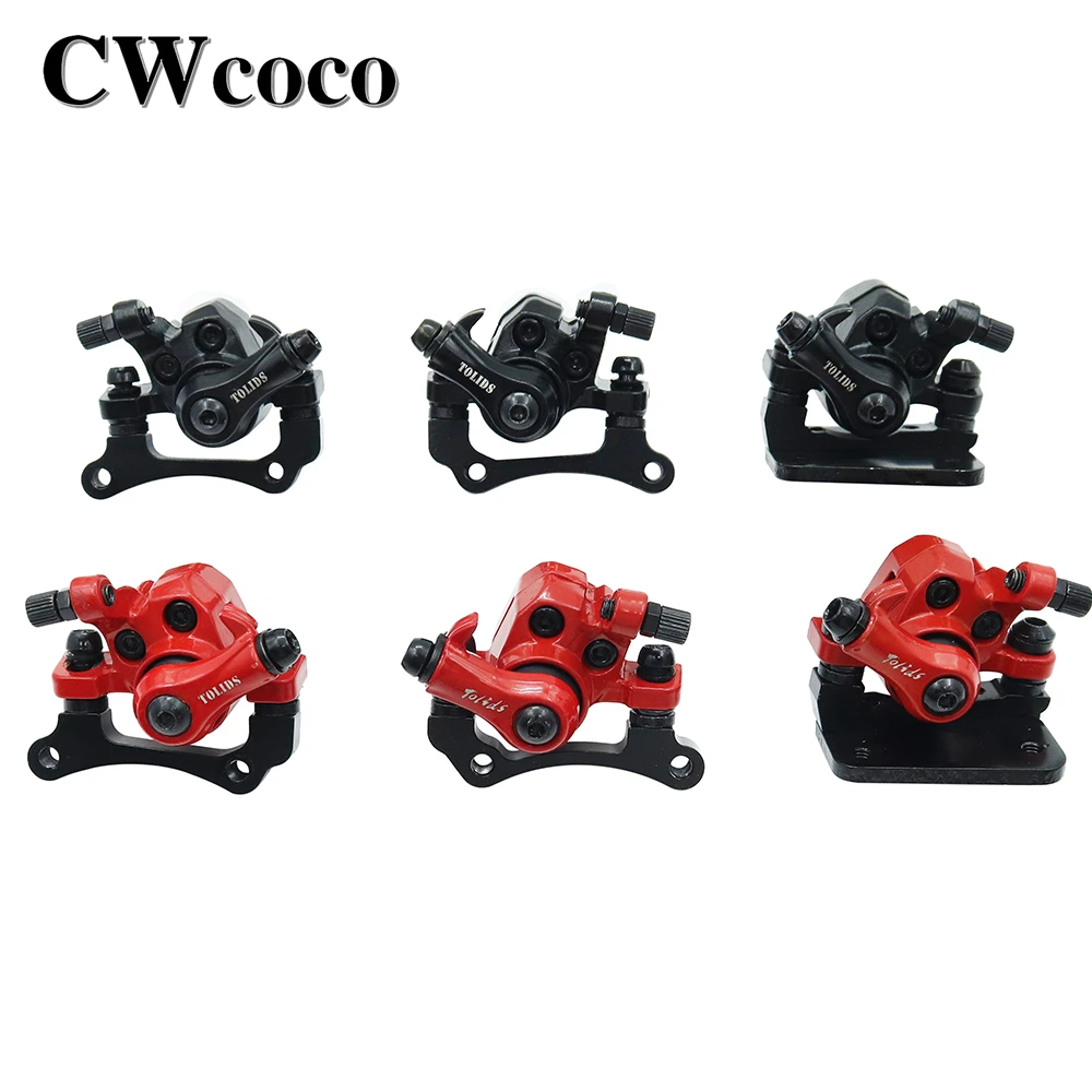 Electric scooter Mechanical Disc Brake Front & Rear Disc Rotor Brake 1 Pair right side universal for 8/10 inch electric scooter