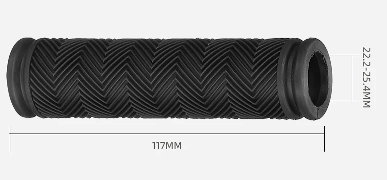 Bicycle MTB Bike Handbar Grips Rubber Non-slip Cycling Handle