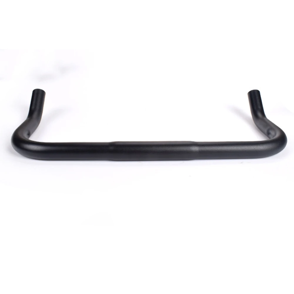 Bike Handlebar Rest Bend Bar Aluminum Alloy 22.2 *25.4*420mm Single Speed Bike Track Fixed Gear Road Bicycle bullhorn Handlebar