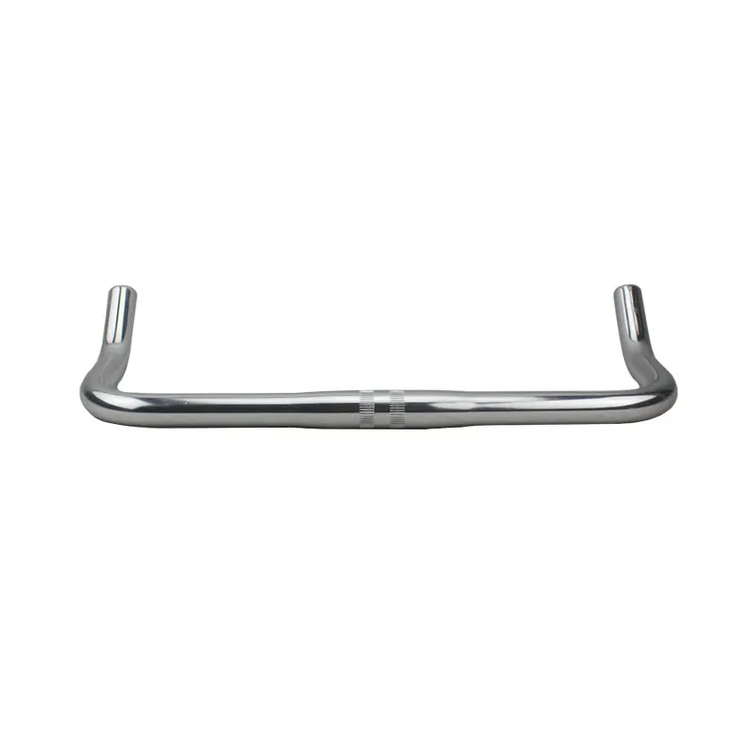 Bike Handlebar Rest Bend Bar Aluminum Alloy 22.2 *25.4*420mm Single Speed Bike Track Fixed Gear Road Bicycle bullhorn Handlebar