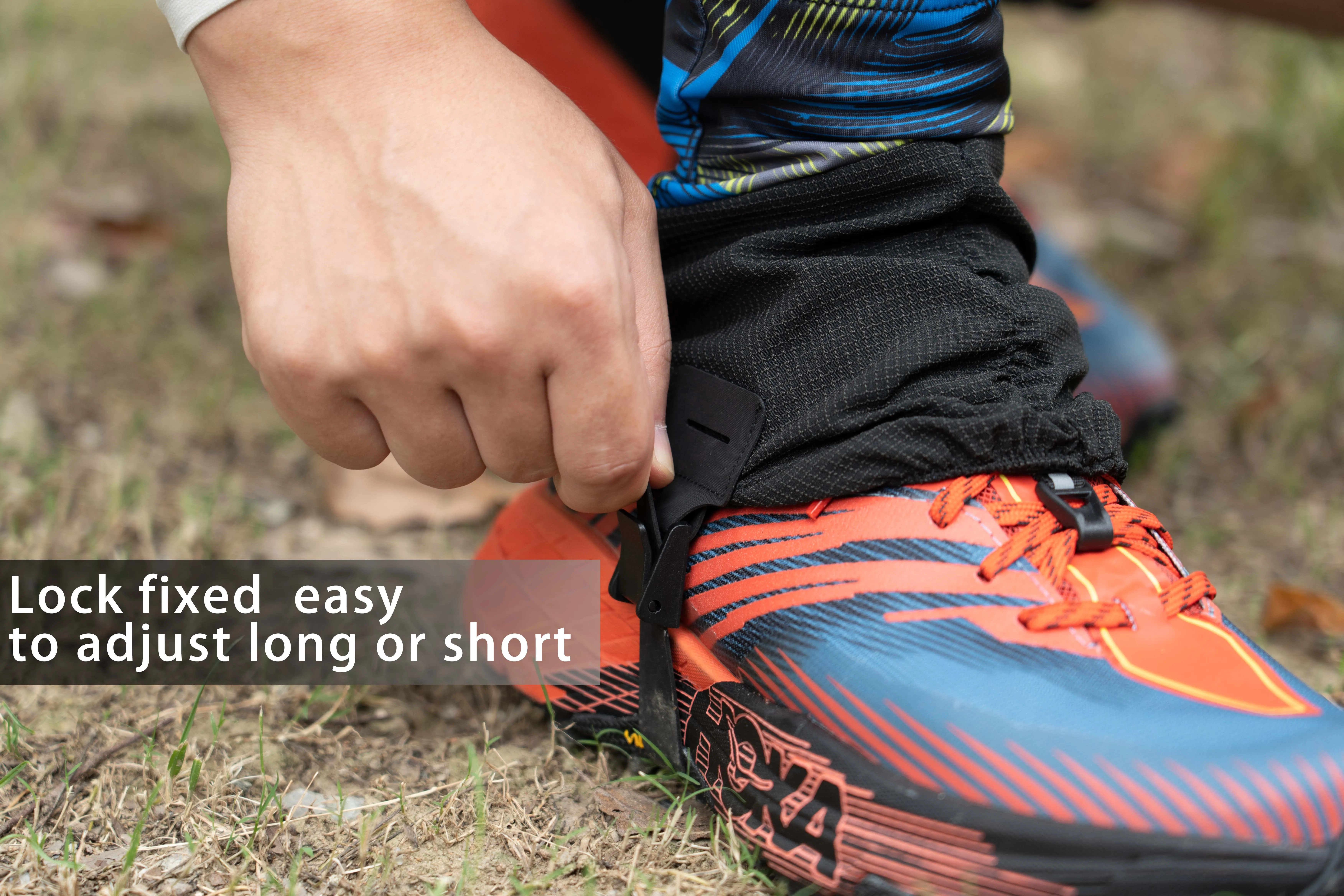 Newest Outdoor Unisex High Running Trail Gaiters Protective Sandproof Shoe Covers For Triathlon Marathon Hiking Reflective