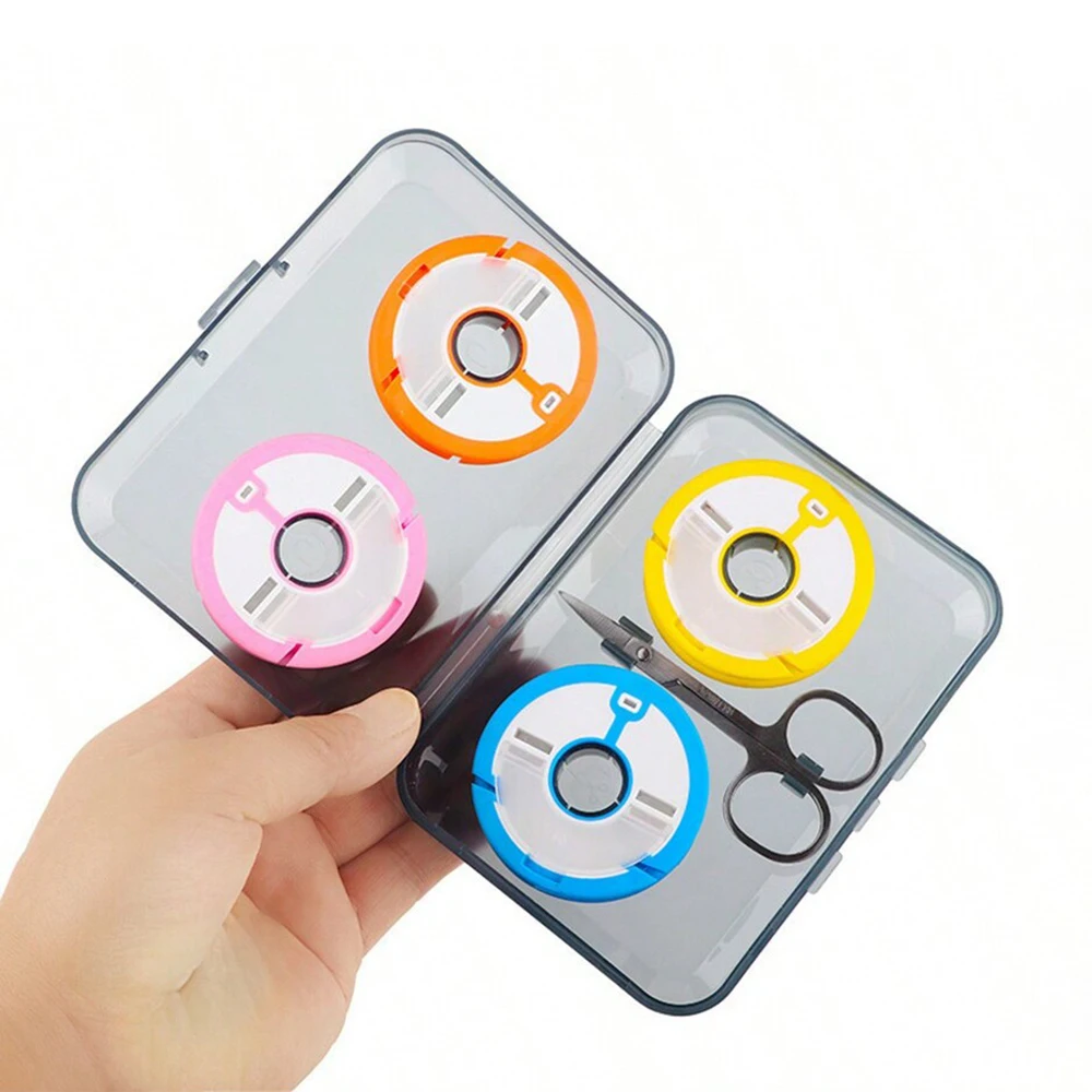 Fishing Main Line Box Winding Board 4Axis Silicone Coil Fishing Scissors Fishing Accessories Tool Box Fishing Tackle Supplies