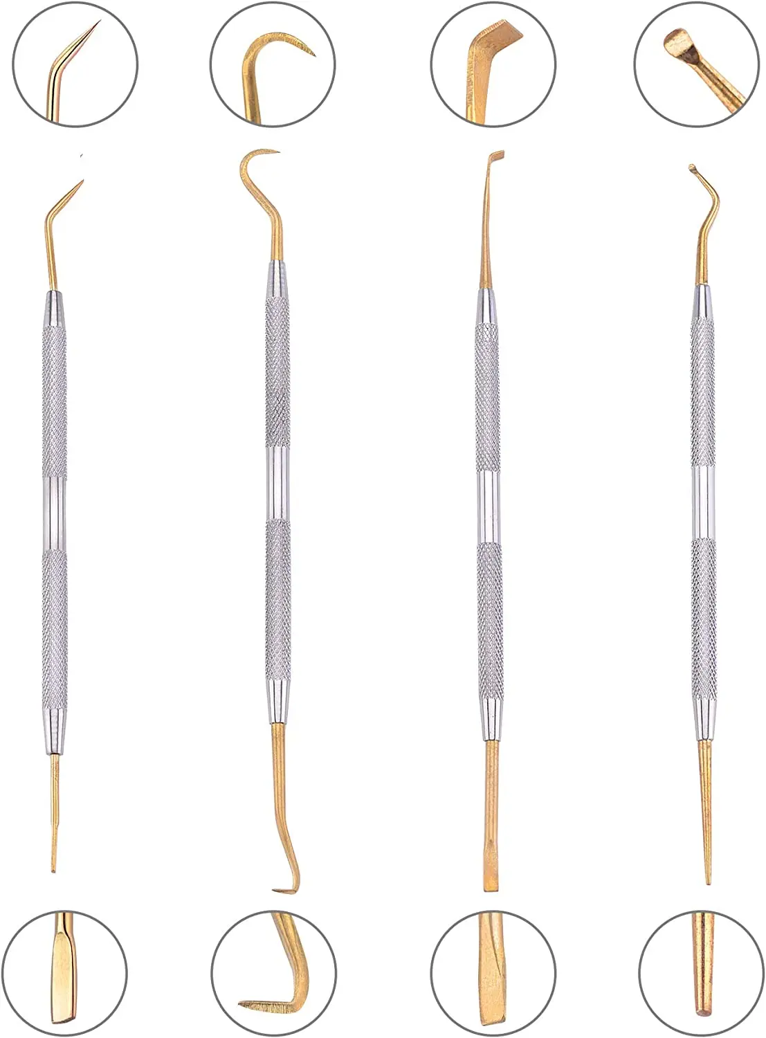 Precision Cleaning Kit Stainless Steel Or Brass Gunsmith Armorer Set Rifle Cleaning Picks Double-End Brushes Hunting Accessories
